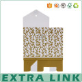 Laser Cut Paper Wedding Custom Logo Favor Chocolate Candy Box with Handle